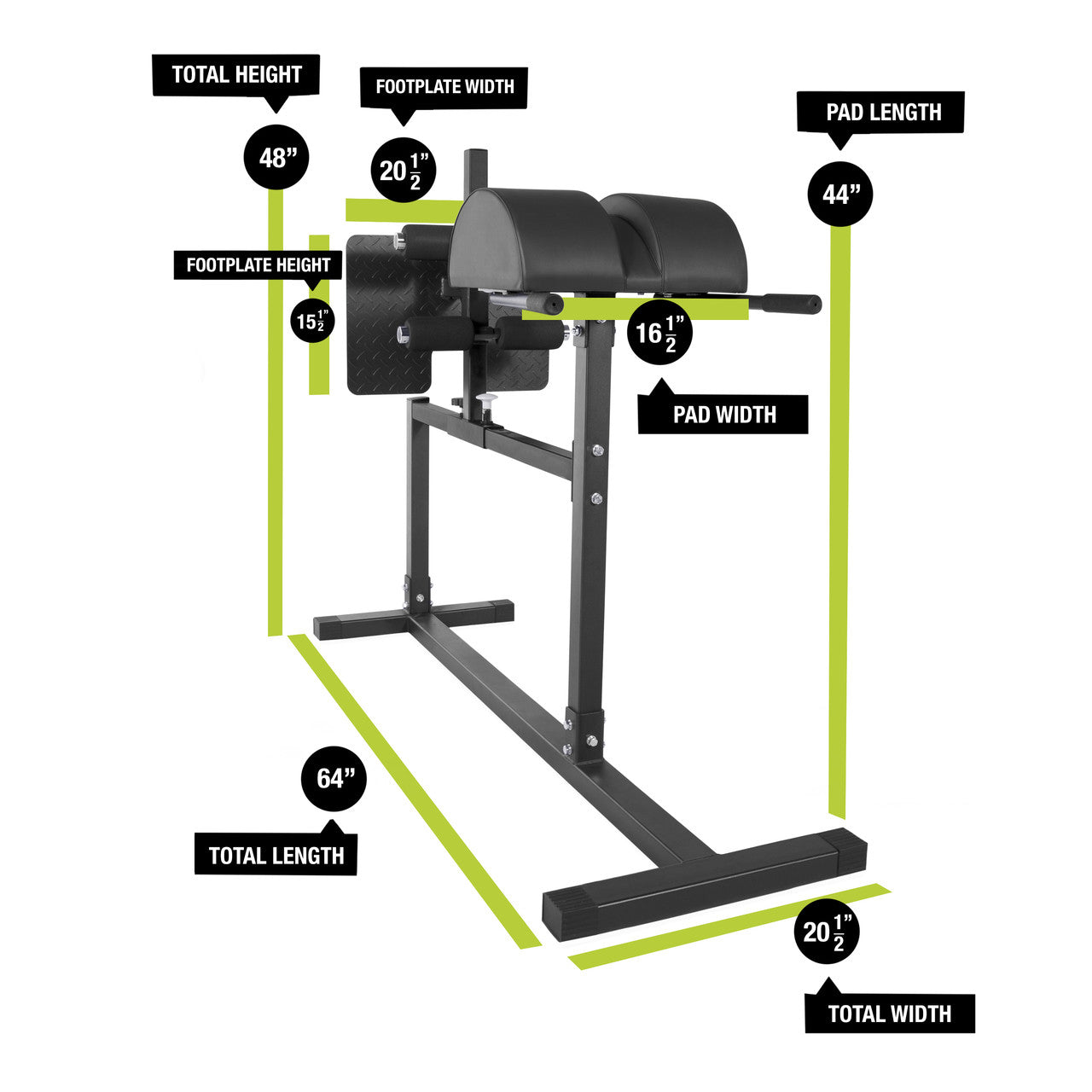 CAP PLUS Glute Ham Developer
