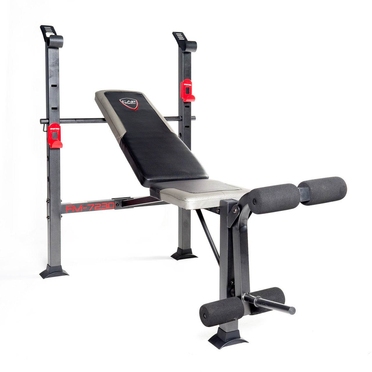 CAP Strength Standard Bench Black/red