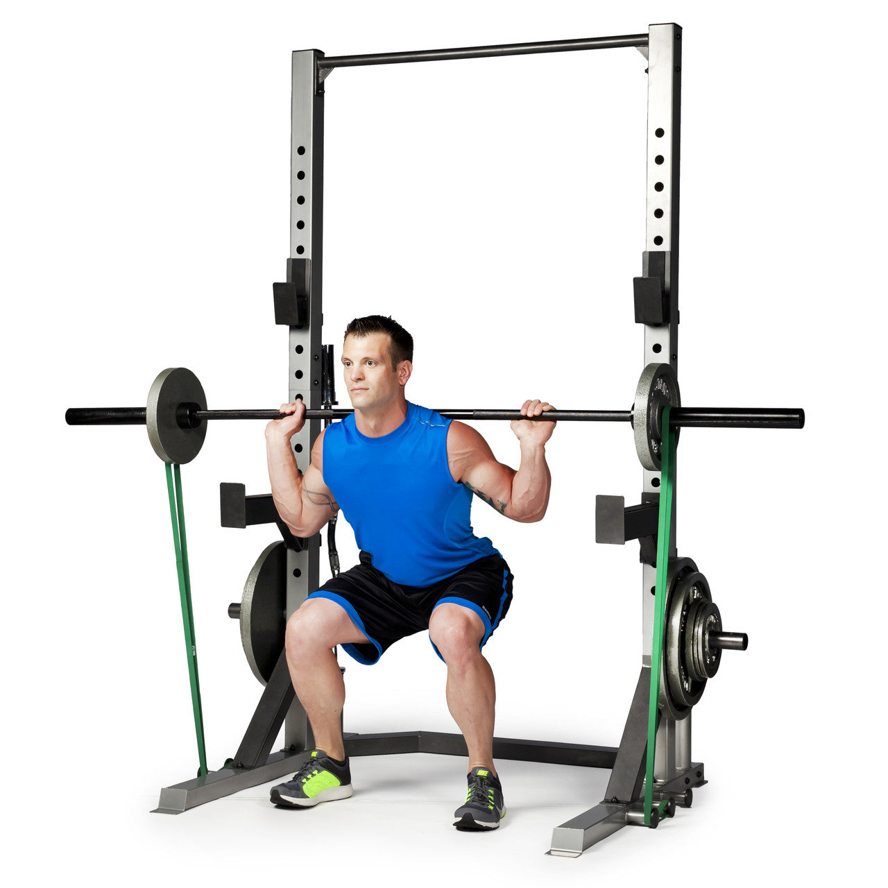 CAP Deluxe Power Rack-Silver