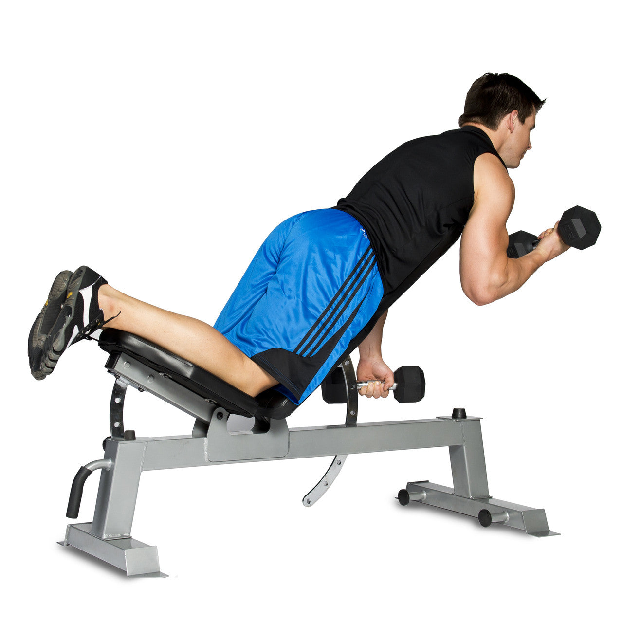 CAP Barbell Deluxe Utility Bench - Silver
