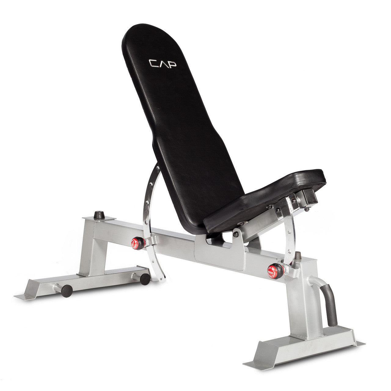 CAP Barbell Deluxe Utility Bench - Silver