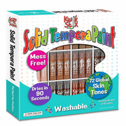 Kwik Stix Global Skin Tones 72 pcs Classpack 6 of each Color