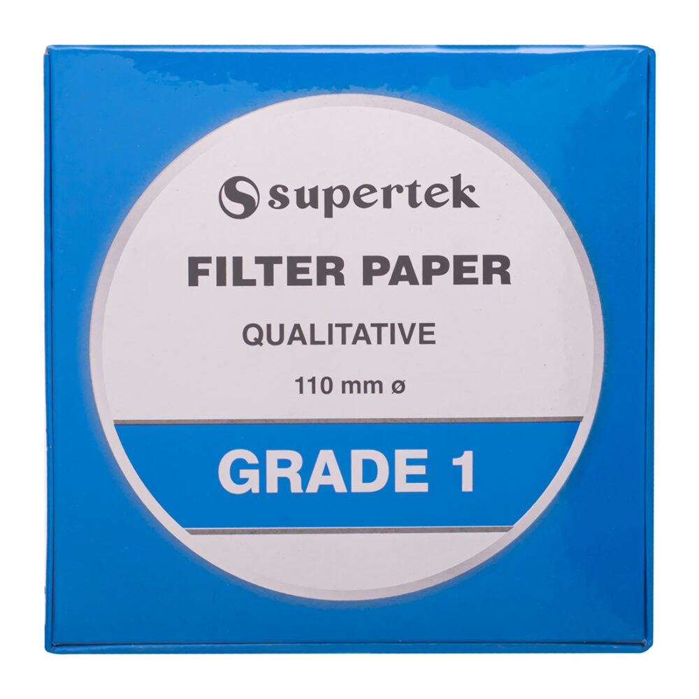 Filter Paper, 110 mm, Grade 1, Pk /100