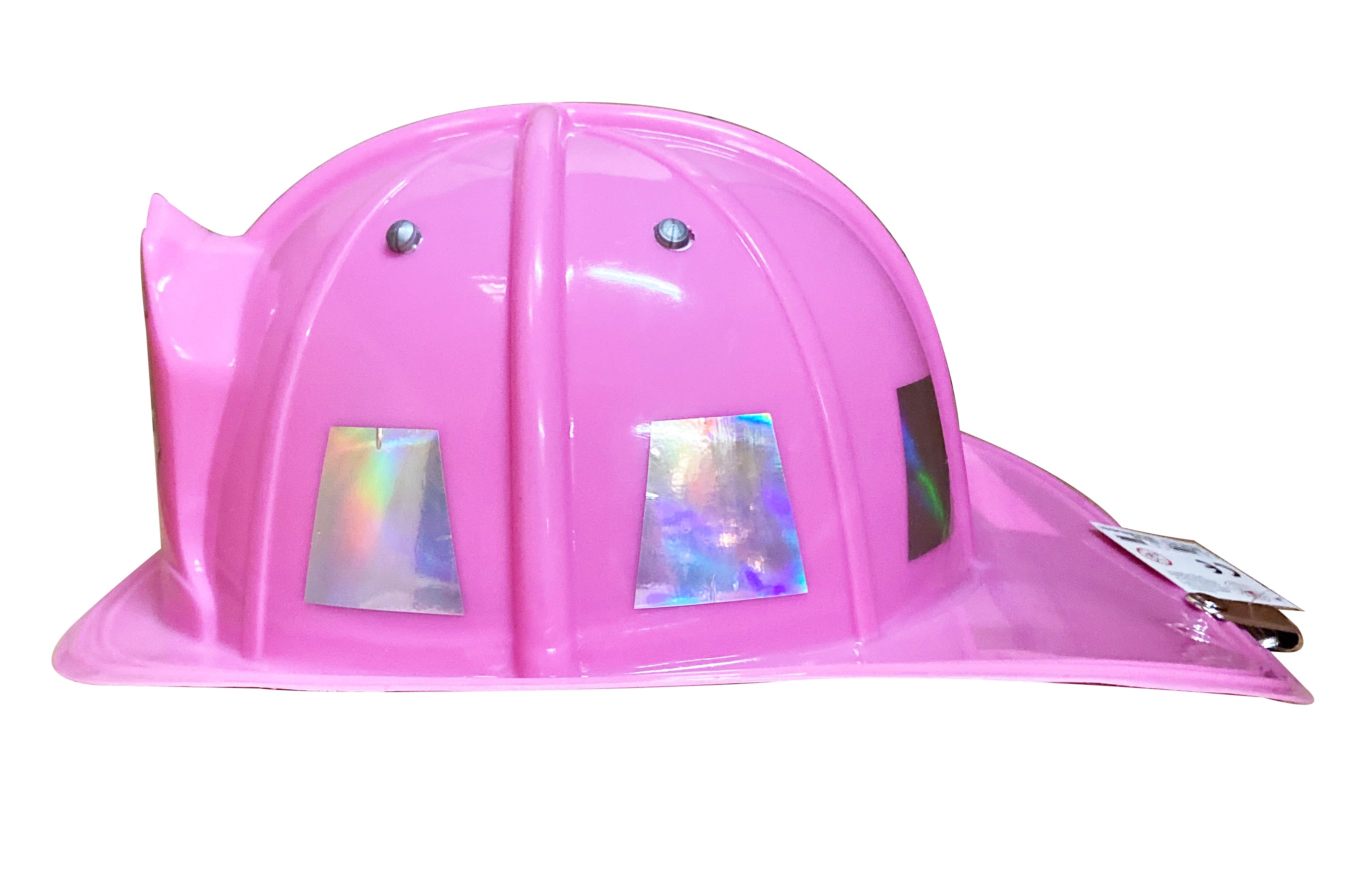 Jr. Firefighter Helmet, Pink, Adjustable Size