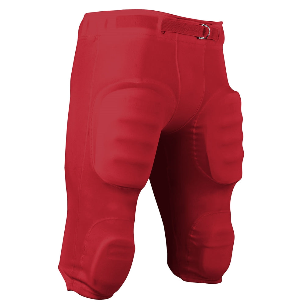TOUCHBACK Football Practice Pant - Scarlet - Adult - Medium