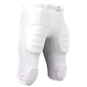 TOUCHBACK Football Practice Pant - White - Adult - 4XL