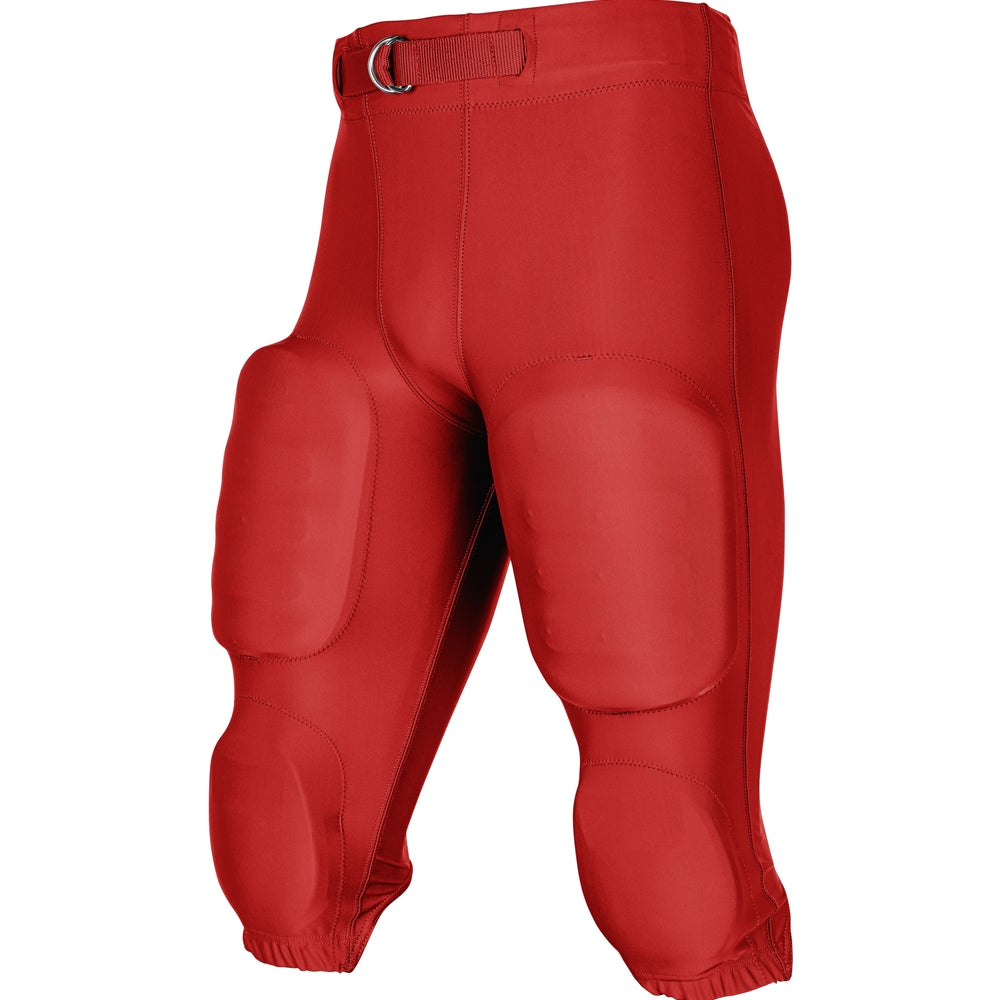 BLOCKER Football Game Pant - Scarlet - Youth - Extra-Small