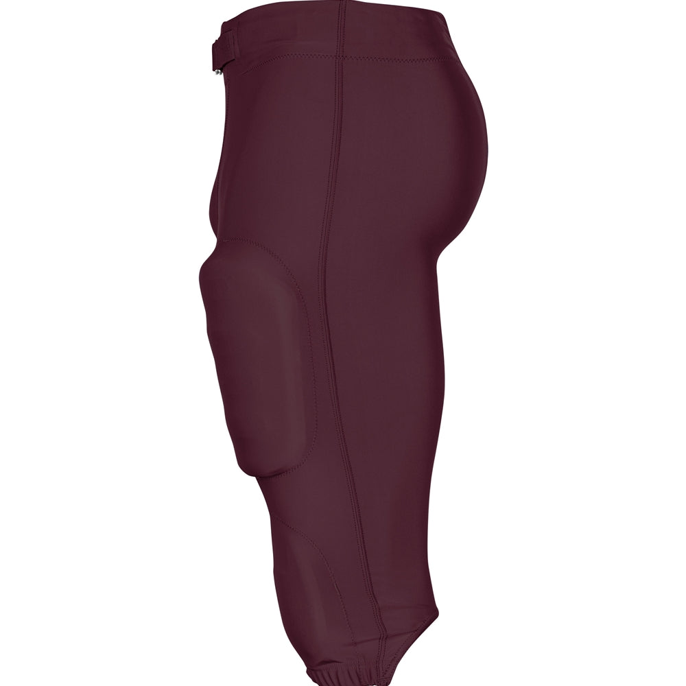 BLOCKER Football Game Pant - Maroon - Youth - Extra-Small