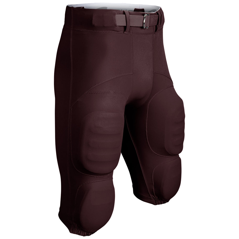 Conquest Football Pants - Maroon - Adult - Medium