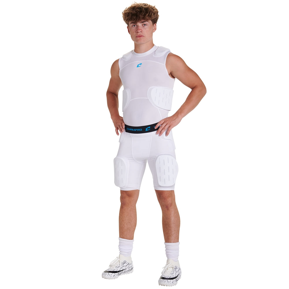 Formation 5-Pad Girdle - White - Youth - Small