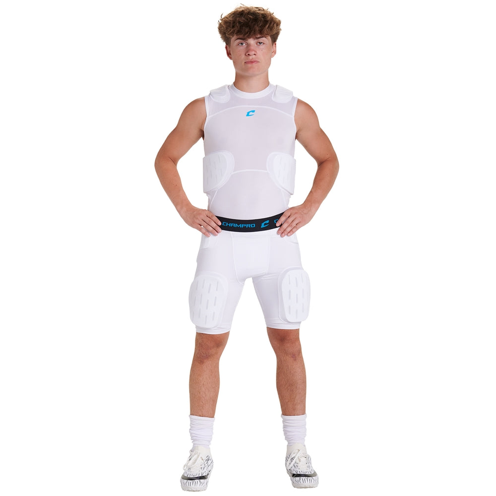 Formation 5-Pad Girdle - White - Adult - Extra-Large