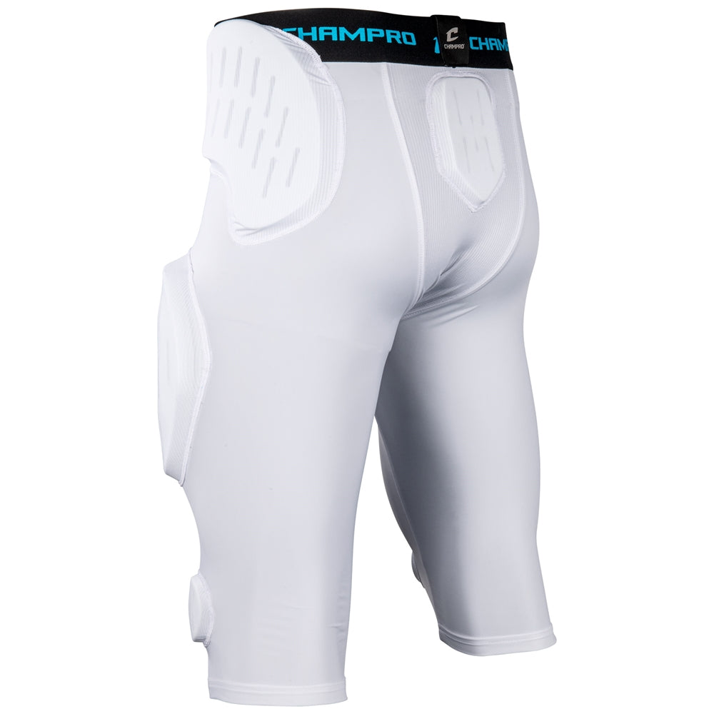 Formation 7-Pad Girdle - White - Youth - Extra-Large