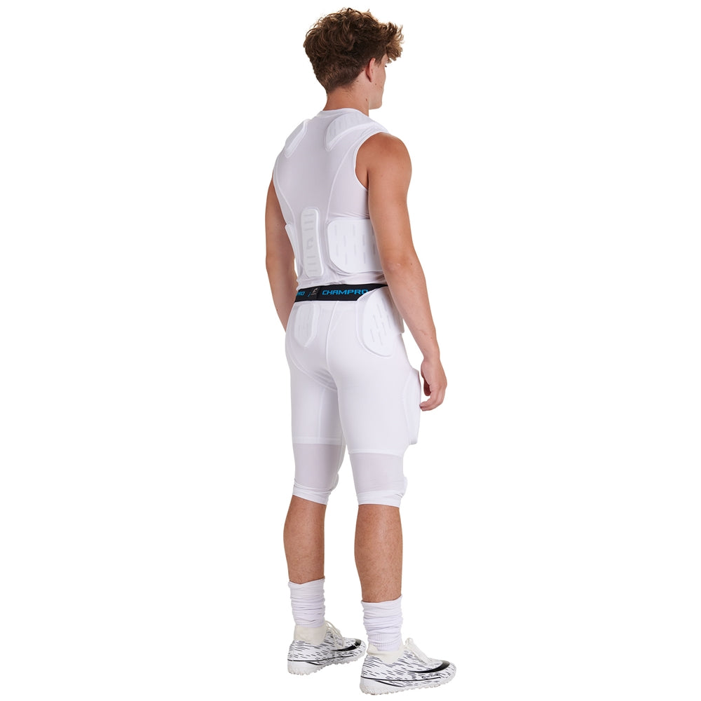 Formation 7-Pad Girdle - White - Adult - 4XL