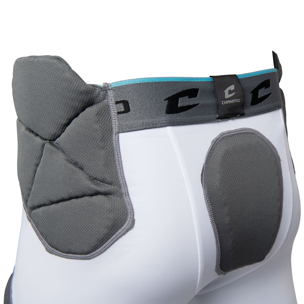 Man-Up - 7-Pad Girdle - White - Youth - Small