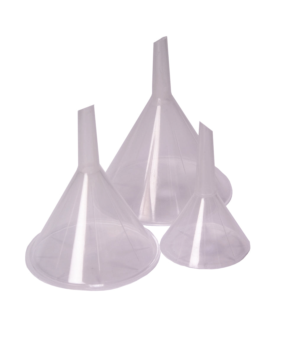 United Scientific® Funnels, Utility, PP, 35mm, comes with 12