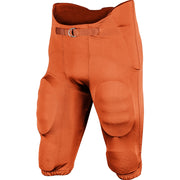 TERMINATOR-2 Integrated Football Pant - Orange - Youth - Husky