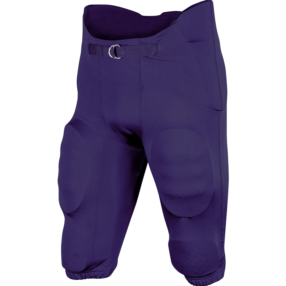 TERMINATOR-2 Integrated Football Pant - Purple - Youth - Husky