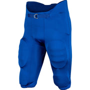 TERMINATOR-2 Integrated Football Pant - Royal - Youth - Husky