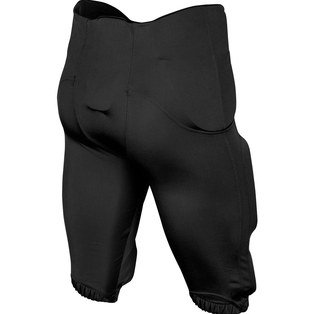 TERMINATOR-2 Integrated Football Pant - Black - Youth - Husky