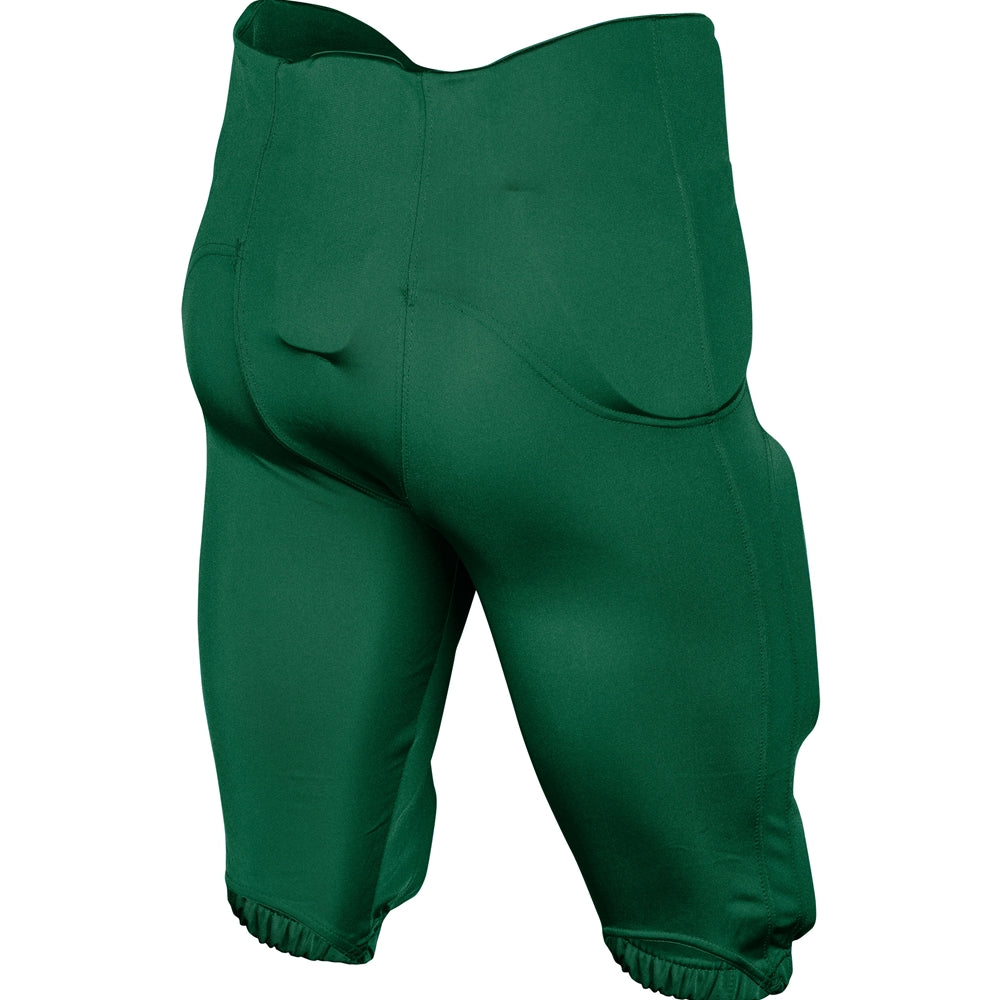 TERMINATOR-2 Integrated Football Pant - Forest Green - Youth - Medium