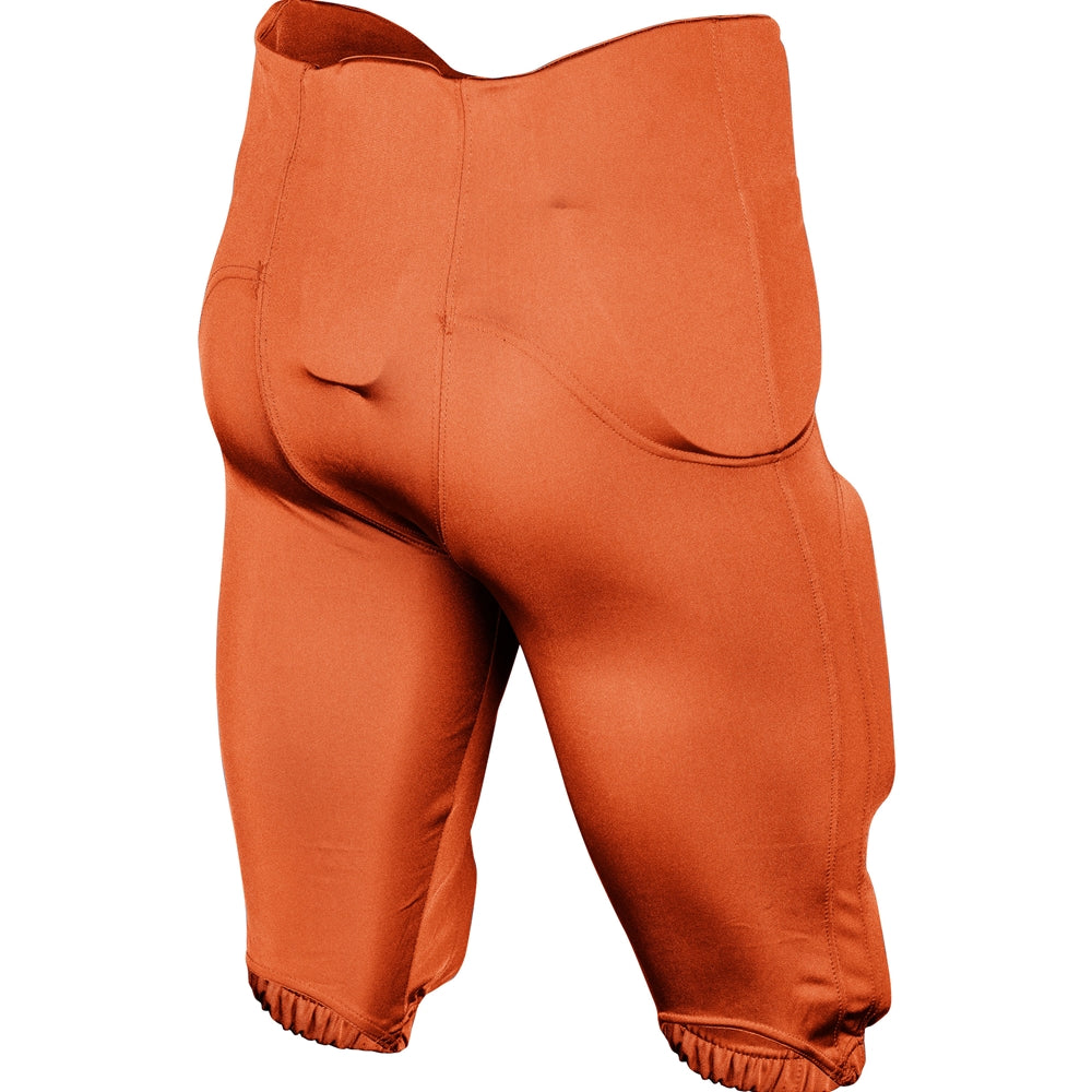 TERMINATOR-2 Integrated Football Pant - Orange - Youth - Small