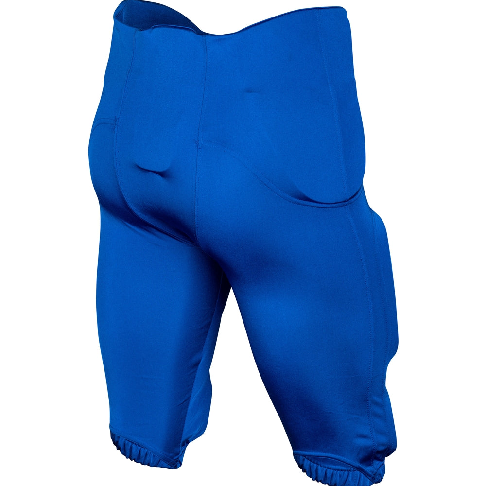 TERMINATOR-2 Integrated Football Pant - Royal - Youth - Husky