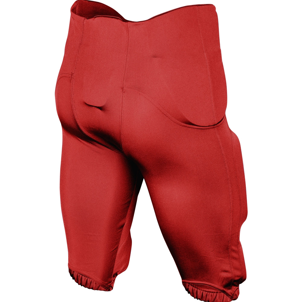 TERMINATOR-2 Integrated Football Pant - Scarlet - Youth - Medium