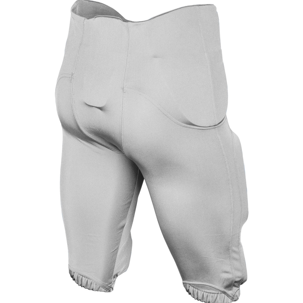 TERMINATOR-2 Integrated Football Pant - Silver - Youth - Large