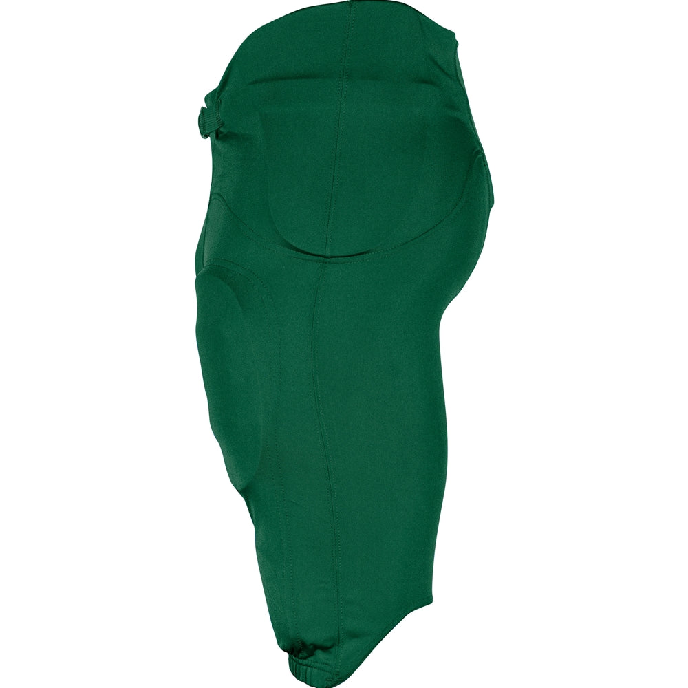 TERMINATOR-2 Integrated Football Pant - Forest Green - Youth - Husky