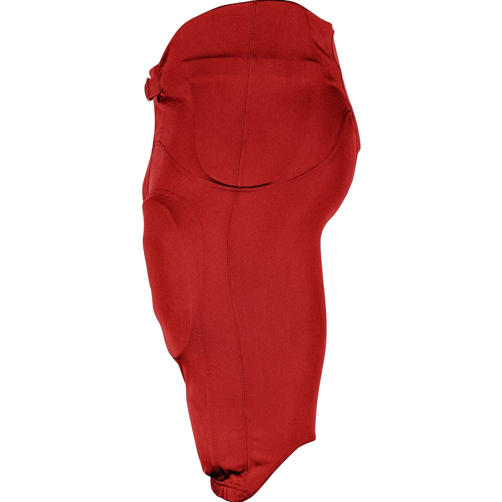 TERMINATOR-2 Integrated Football Pant - Scarlet - Youth - Medium
