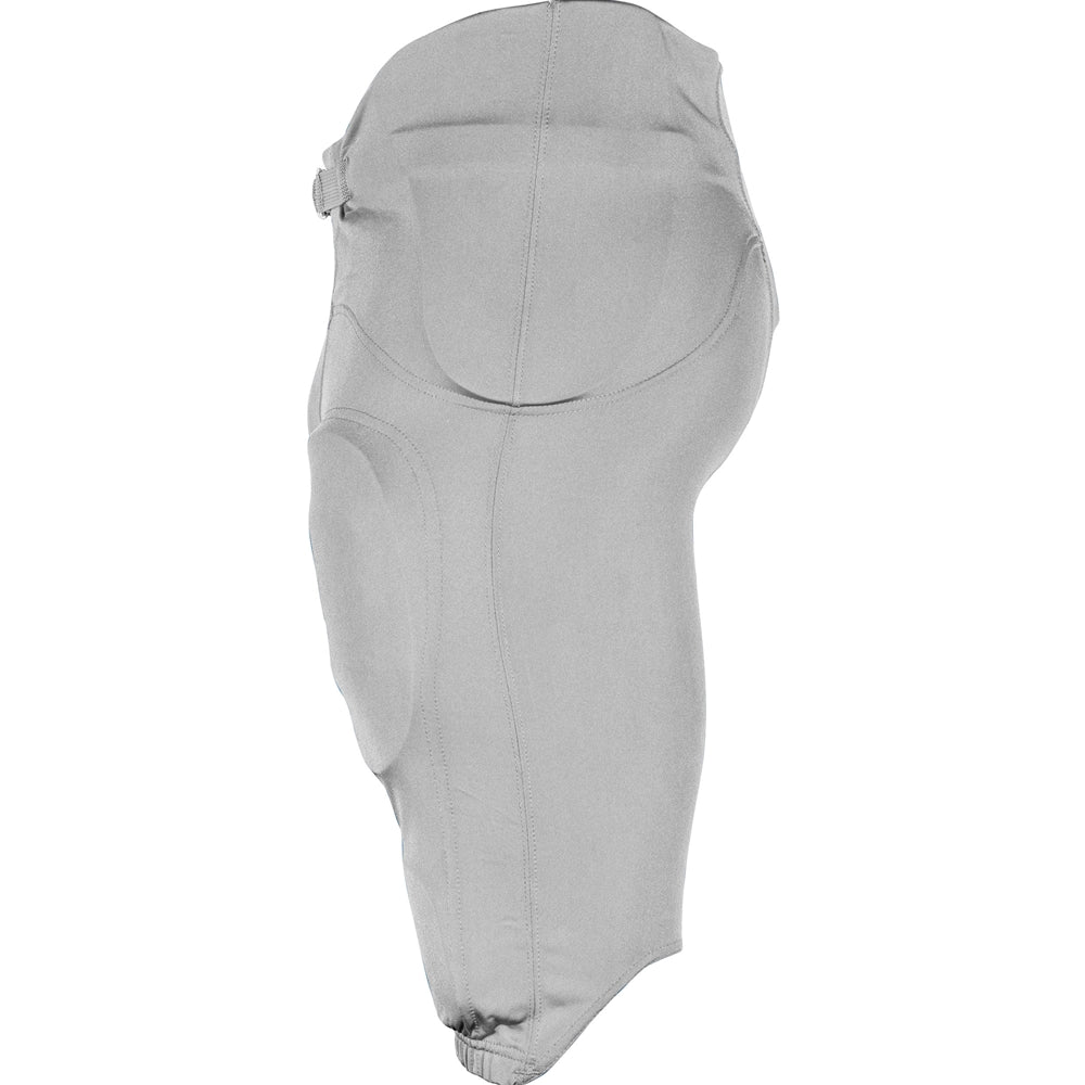 TERMINATOR-2 Integrated Football Pant - Silver - Youth - Small