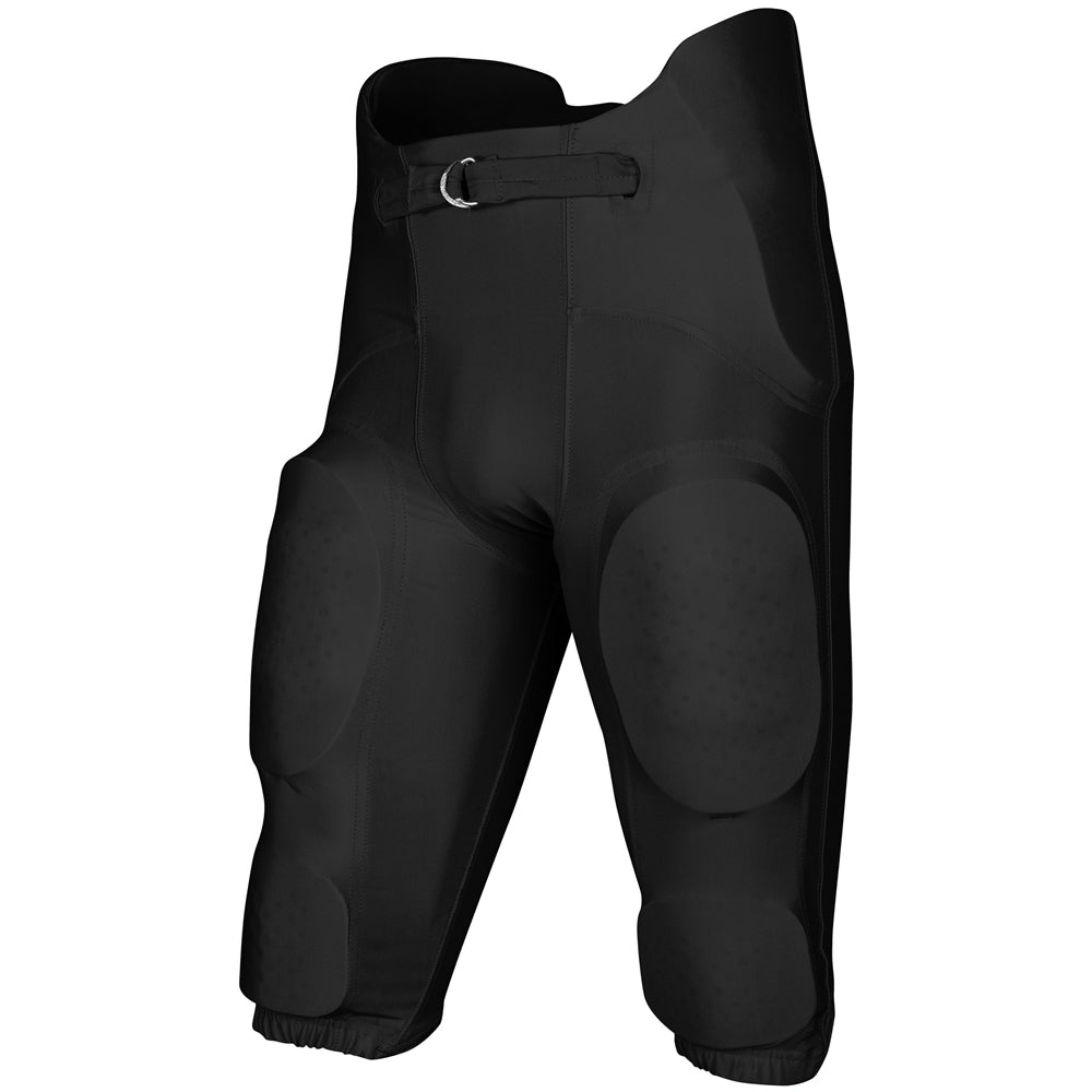 BOOTLEG-2 Integrated Football Pant - Black - Adult - 3XL