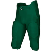 BOOTLEG-2 Integrated Football Pant - Forest Green - Youth - Large
