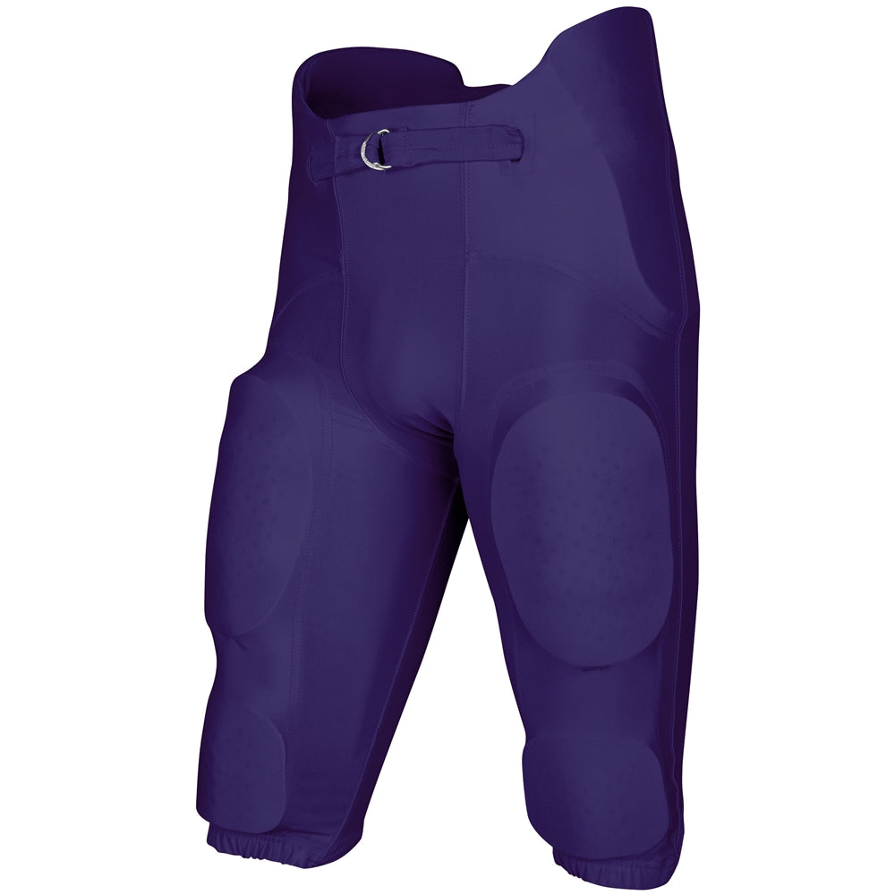 BOOTLEG-2 Integrated Football Pant - Purple - Adult - Medium