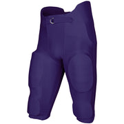 BOOTLEG-2 Integrated Football Pant - Purple - Adult - Medium