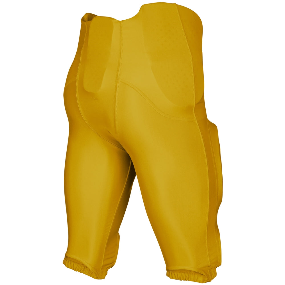 BOOTLEG-2 Integrated Football Pant - Gold - Youth - 2XS