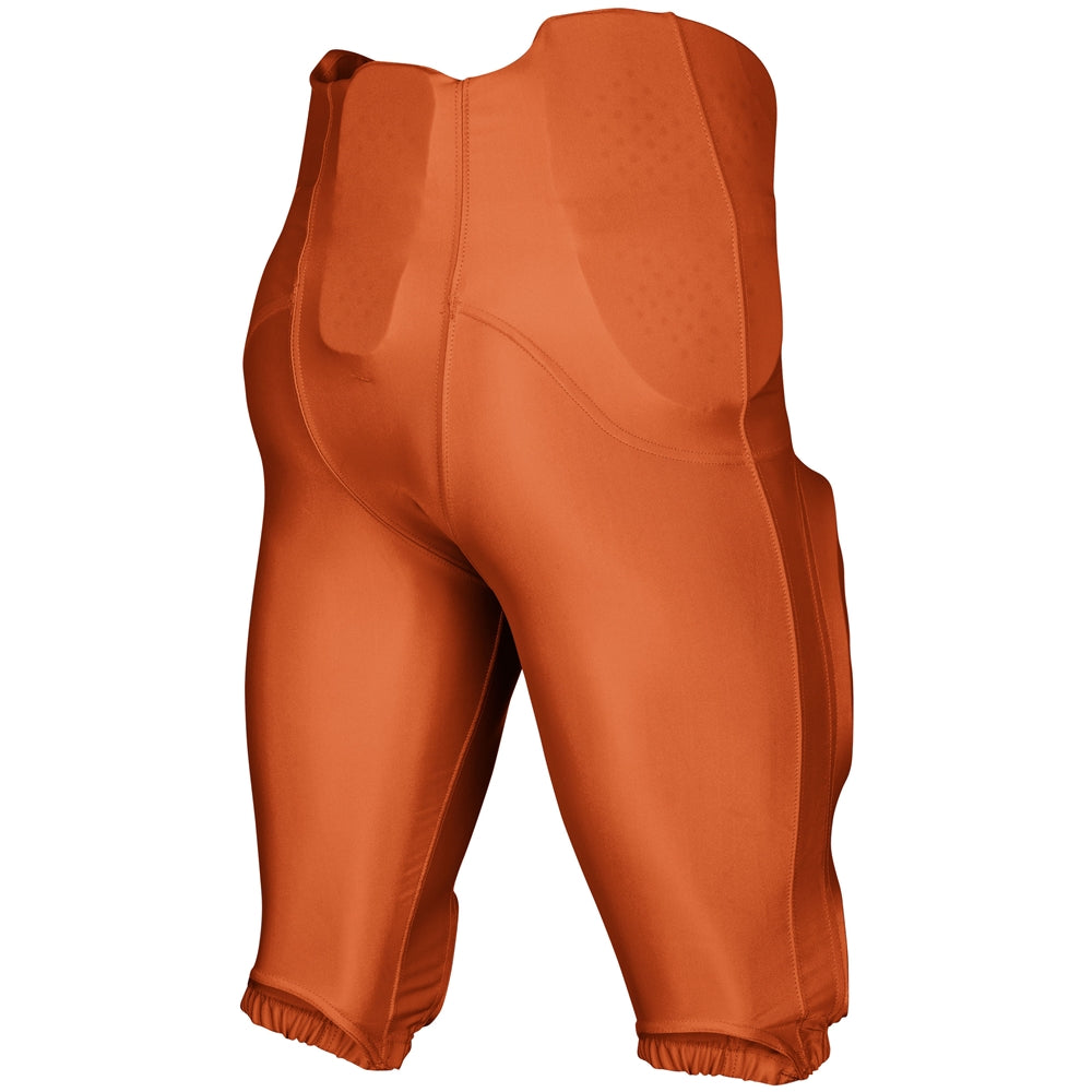 BOOTLEG-2 Integrated Football Pant - Orange - Youth - Husky