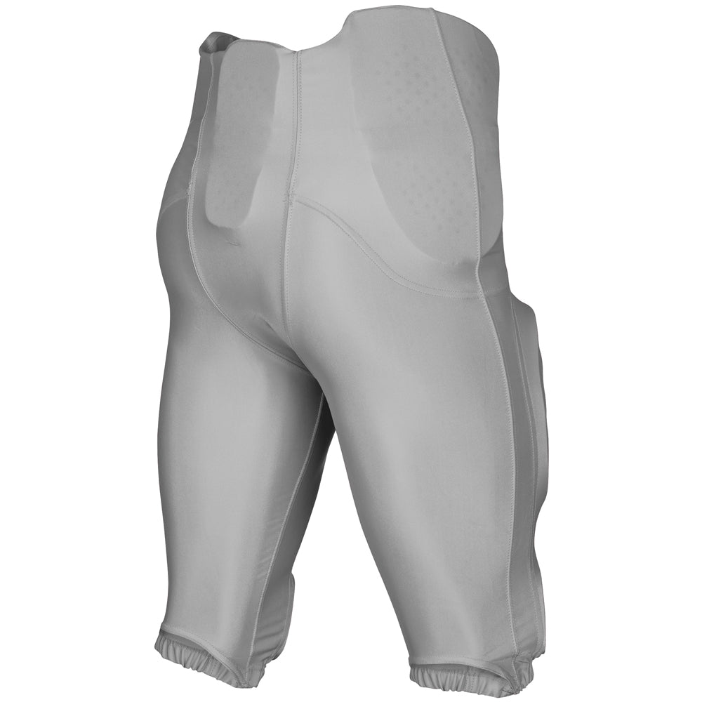 BOOTLEG-2 Integrated Football Pant - Silver - Youth - 2XS