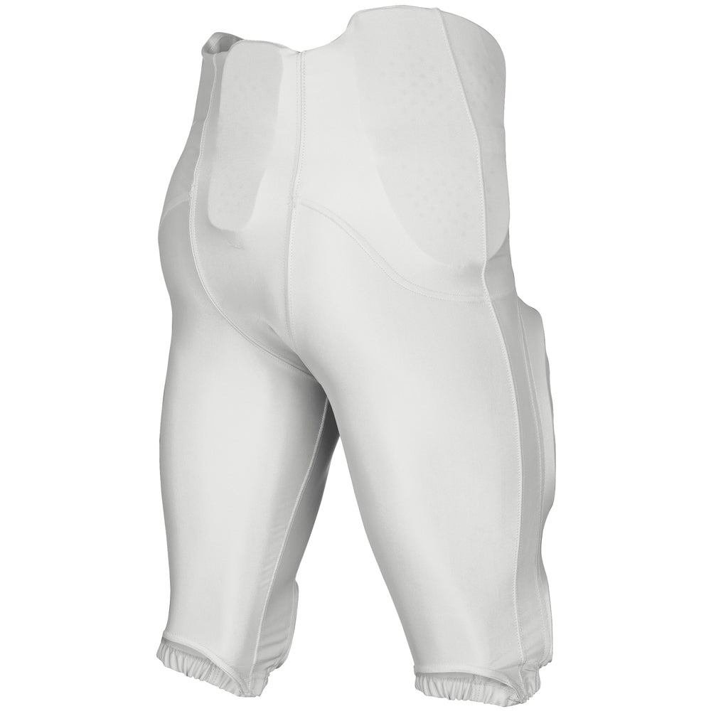 BOOTLEG-2 Integrated Football Pant - White - Youth - Husky
