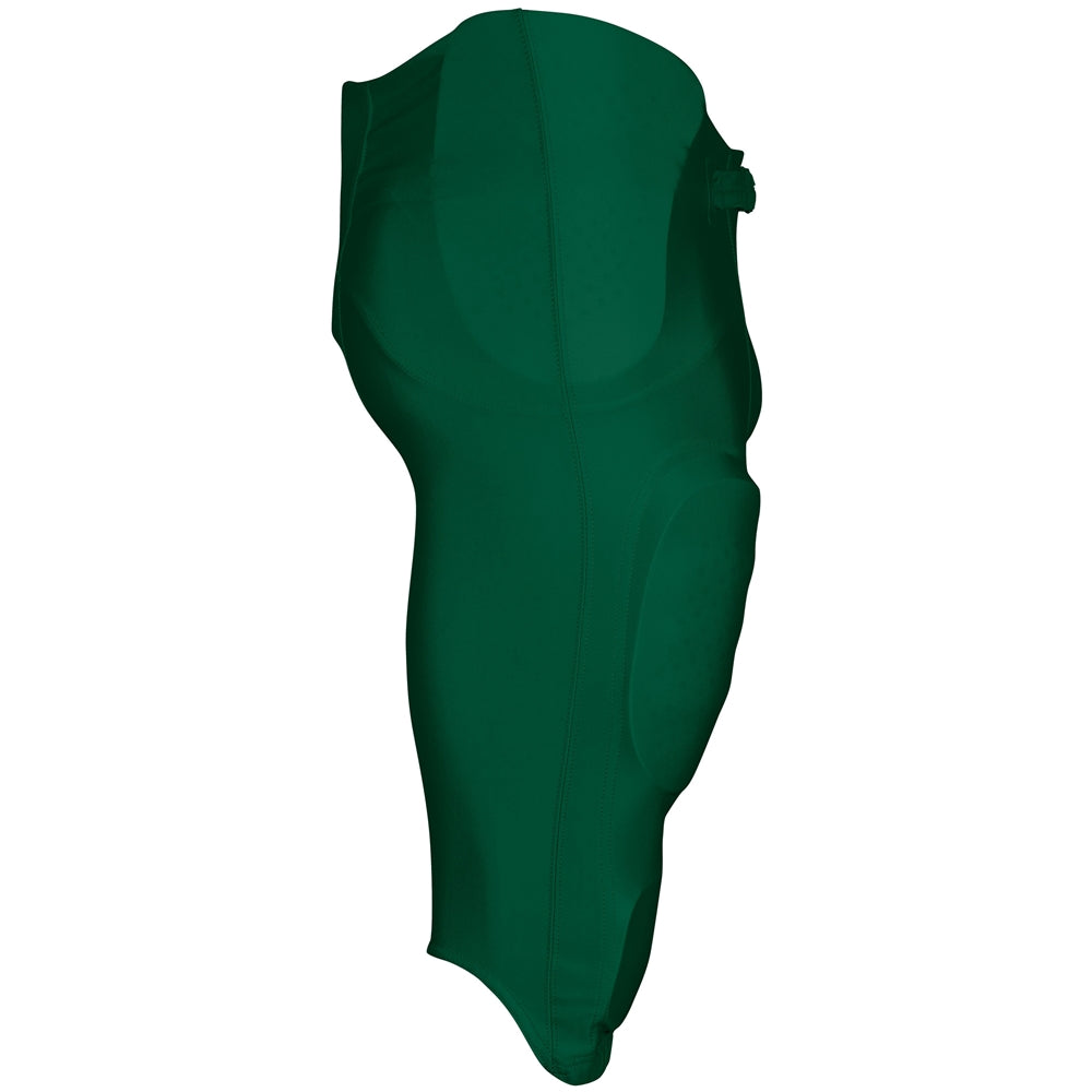 BOOTLEG-2 Integrated Football Pant - Forest Green - Youth - 2XS