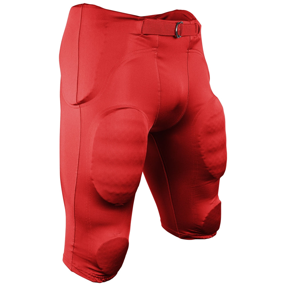 Terminator 3 Integrated Football Pants - Scarlet - Youth - Small
