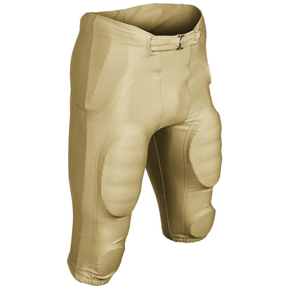 Bootleg 3 Football Pants - Vegas Gold - Adult - Small