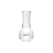 United Scientific® Boiling Flask, Round Bottom, Ground Joints, 50 mL, comes with 6