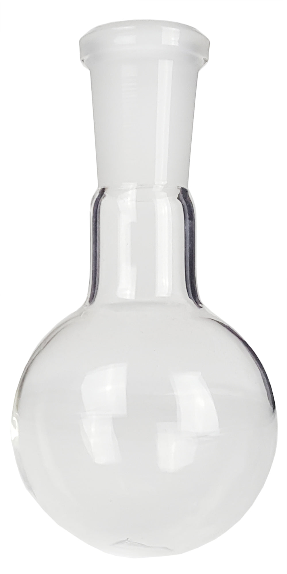 Flask Round Bottom 125ml, 24/40 Joints Borosilicate Glass.