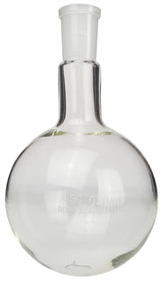 Flask Round Bottom 250ml 24/40 Borosilicate Glass.