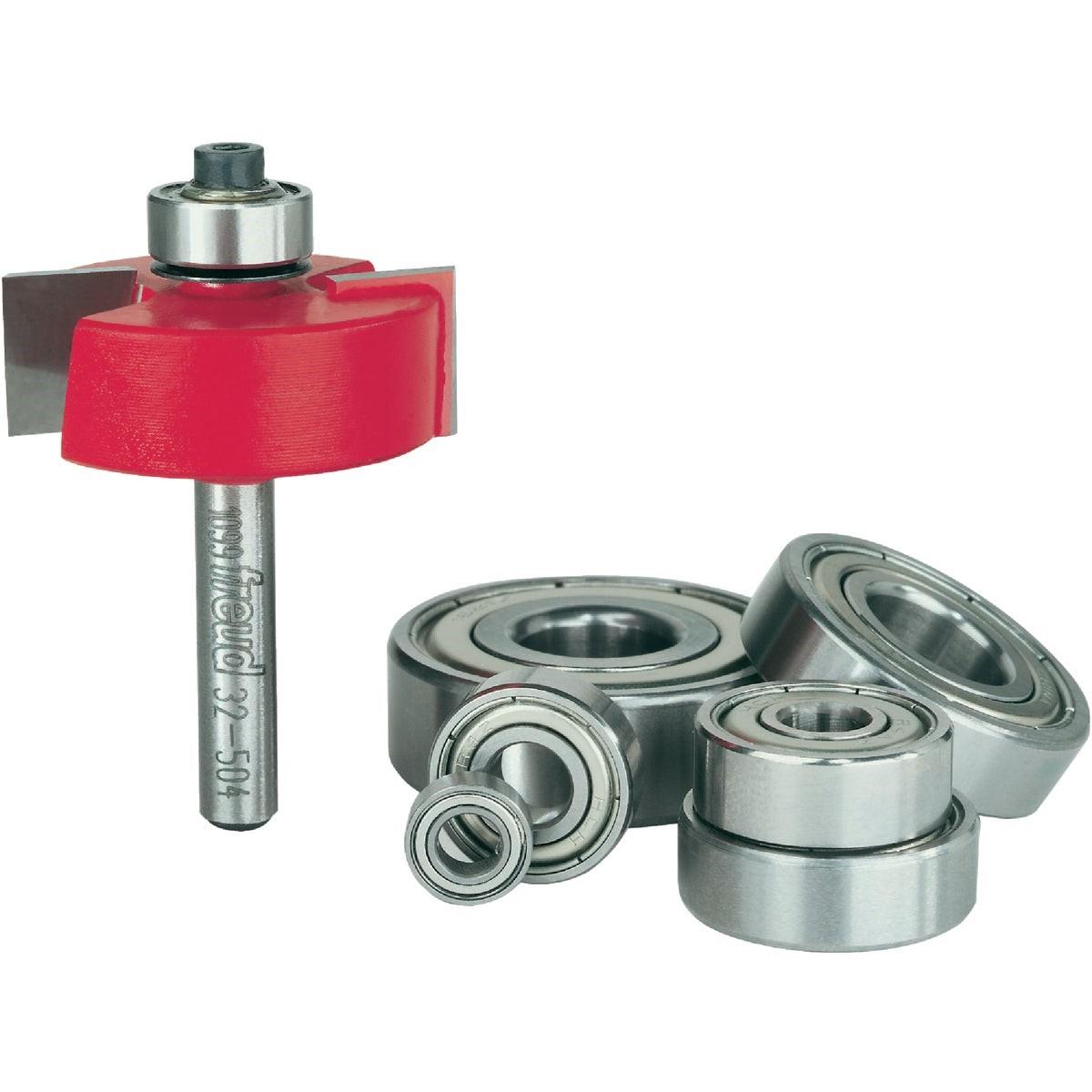 Freud Carbide Tip 1/4 In. Interchangeable Rabbeting Bit
