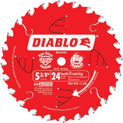 Diablo 5-3/8 In. 24-Tooth Framing Circular Saw Blade