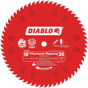 Diablo 10 In. 30-Tooth Plywood Ripping Circular Saw Blade
