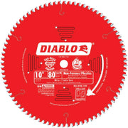 Diablo 10 In. 80-Tooth Non-Ferrous/Plastics Circular Saw Blade