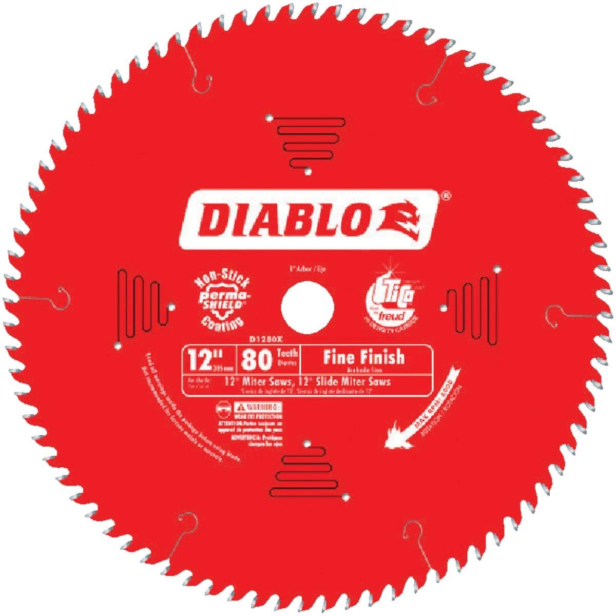Diablo 12 In. 80-Tooth Fine Finish Circular Saw Blade